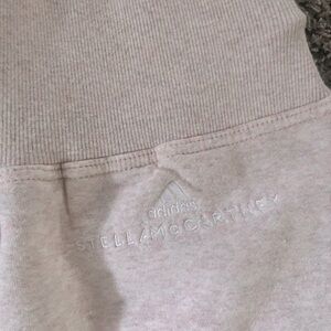 Adidas by Stella MacCartney Pink Heather Joggers with Ankle Zippers Size S
